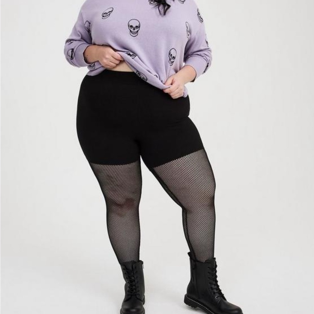Torrid Leggings Fishnet tights